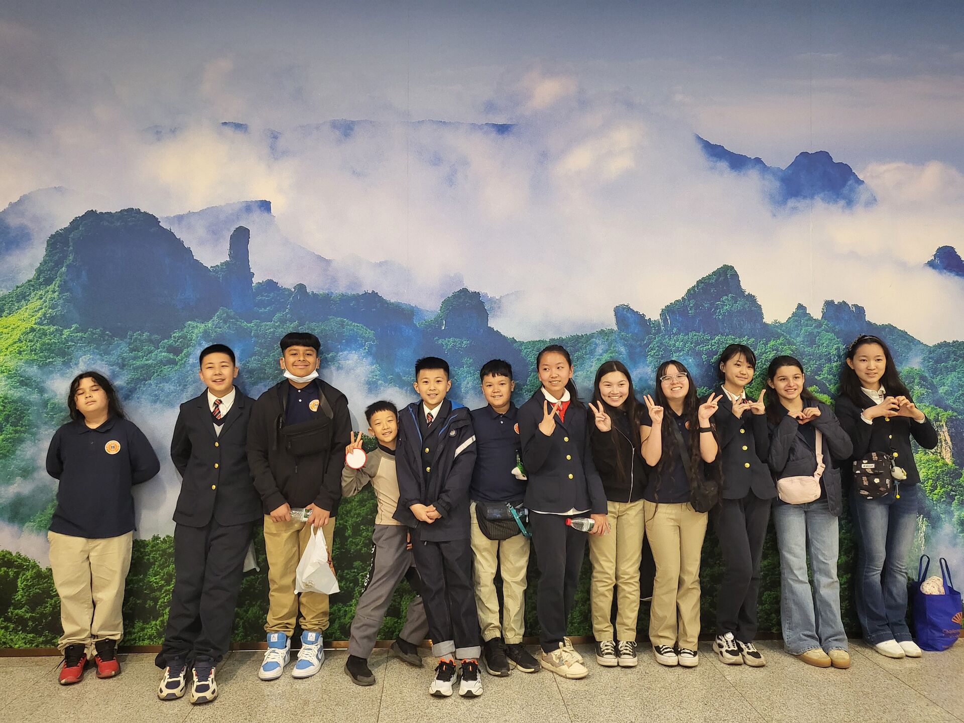 Mandarin immersion classrooms at East Voyager Academy