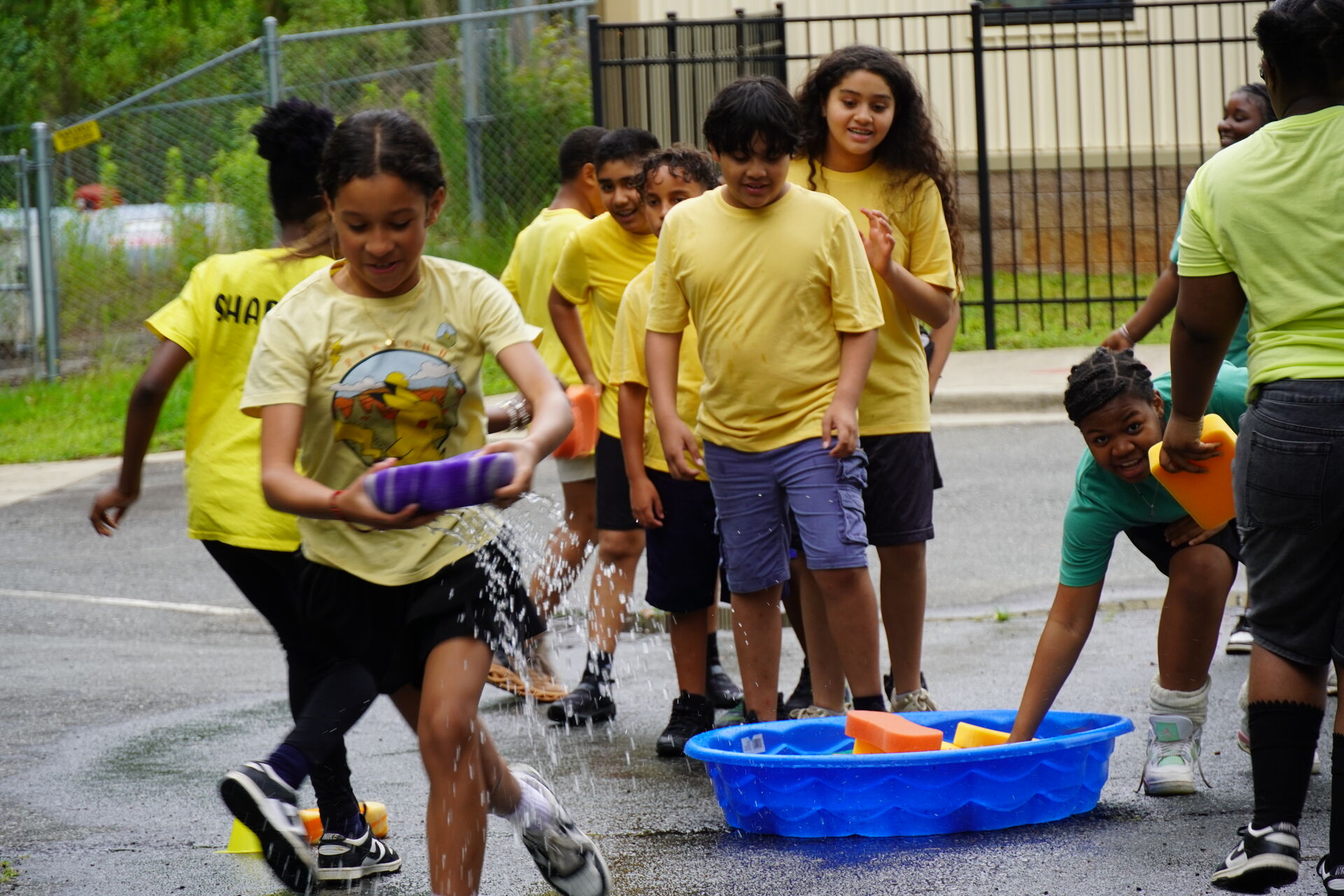 Students learning at East Voyager Academy