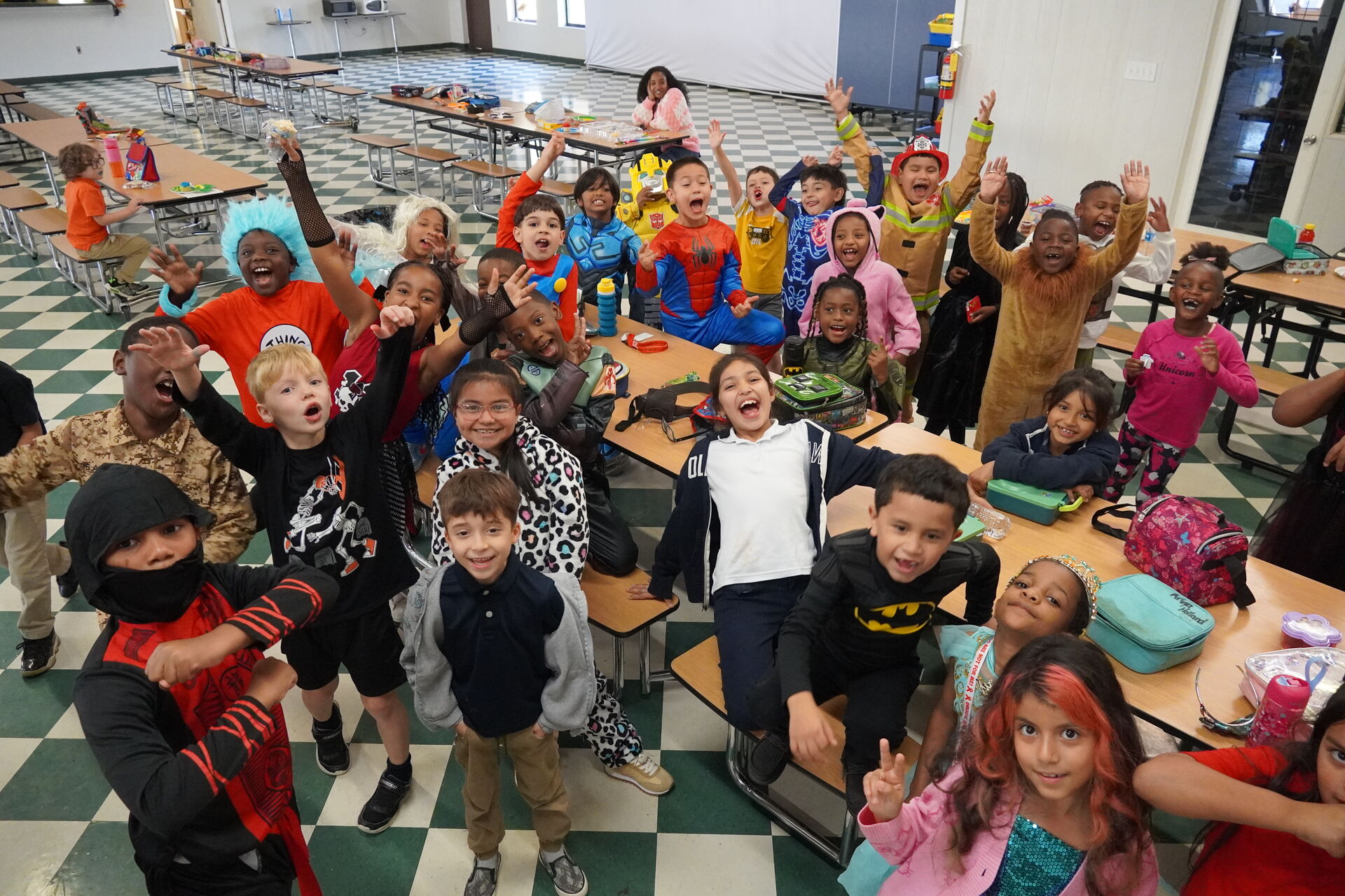 Mandarin immersion classrooms at East Voyager Academy